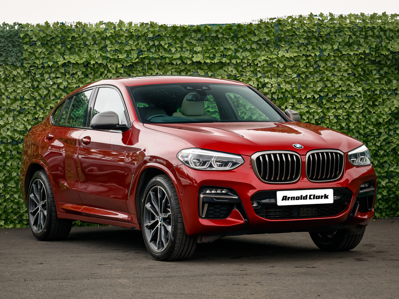 BMW X4 Xdrive M40i Step Red