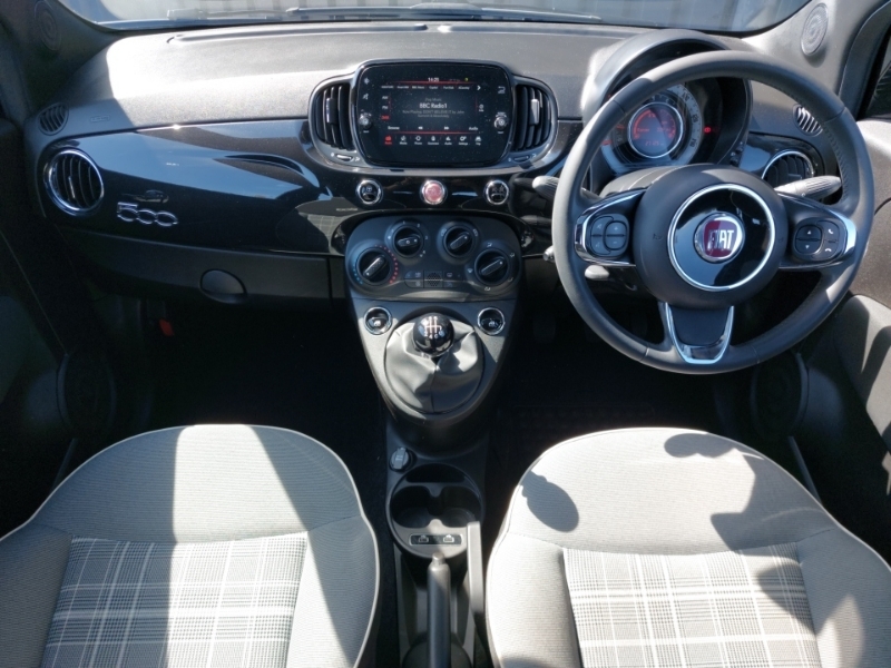 Fiat 500 1.0 Mild Hybrid Lounge YE21GWW Black #3