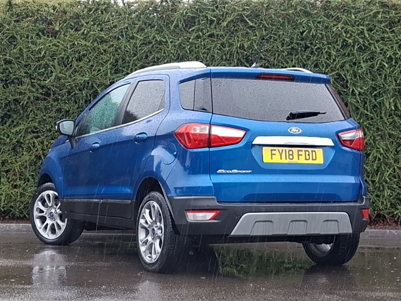 Ford Ecosport 1.5 Tdci Titanium FY18FDD Blue #2