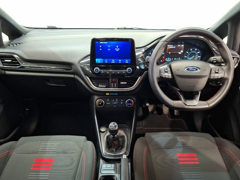 Ford Fiesta 1.0 Ecoboost Hybrid Mhev 125 St-line SH22WXT Black #3