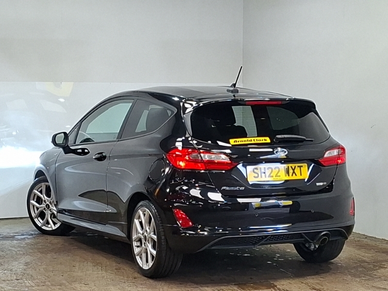 Ford Fiesta 1.0 Ecoboost Hybrid Mhev 125 St-line SH22WXT Black #2