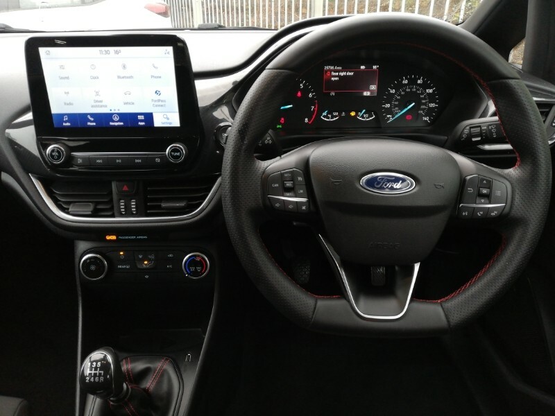 Ford Fiesta Ford Fiesta Hatchback 1.0 Ecoboost Hybrid Mhev 125 Grey #3