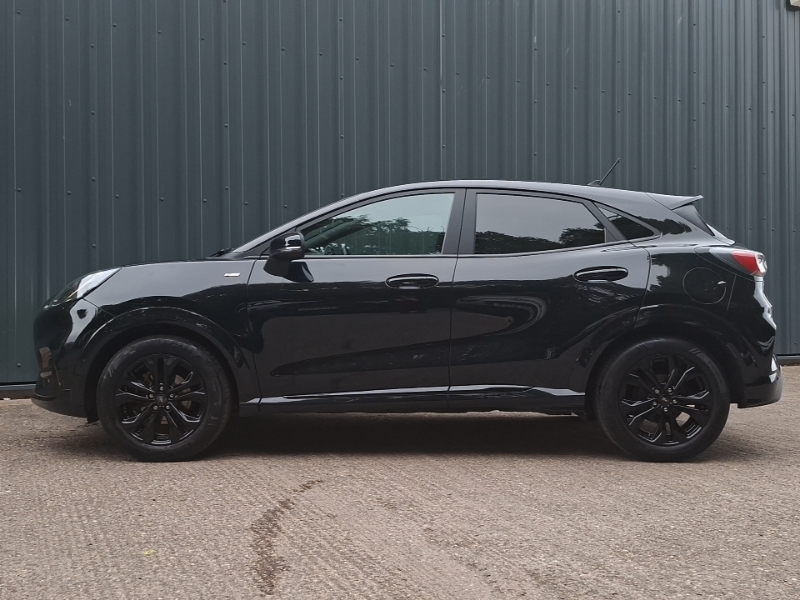 Ford Puma 1.0 Ecoboost Hybrid Mhev St-line YR21VWV Black #4