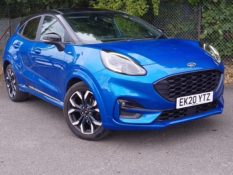 Ford Puma 1.0 Ecoboost Hybrid Mhev St-line X Blue