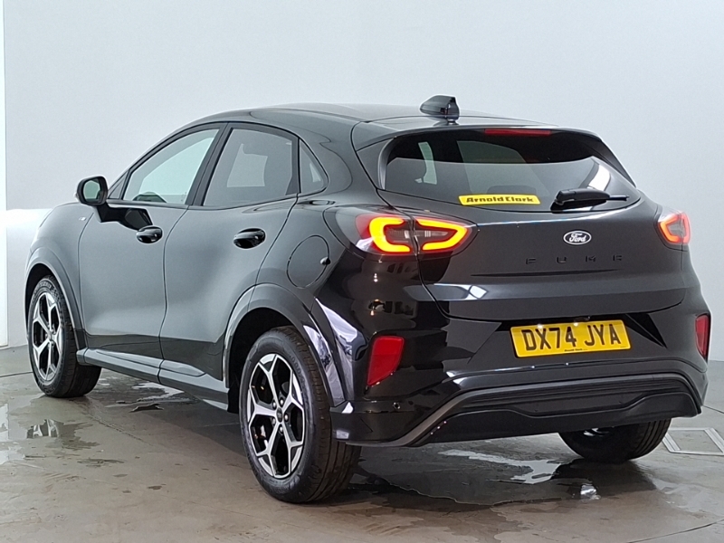Ford Puma 1.0 Ecoboost Hybrid Mhev St-line Dct DX74JYA Black #2