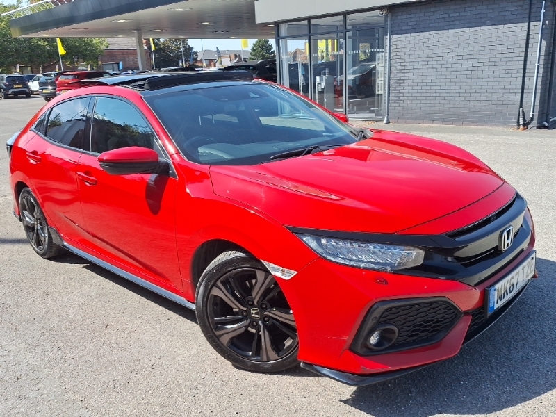 Honda Civic 1.5 Vtec Turbo Sport Plus Cvt Red