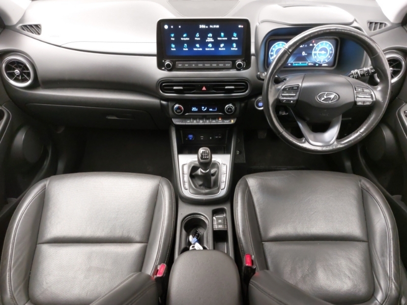 Hyundai Kona 1.0 Tgdi 48V Mhev Ultimate MA71LNW Red #3