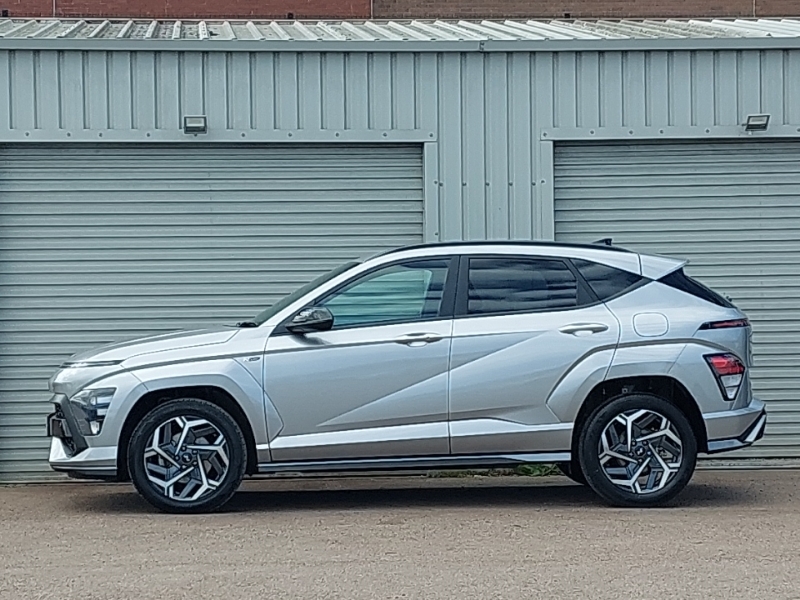 Hyundai Kona 1.6T 138 N Line EN25TNO Silver #4