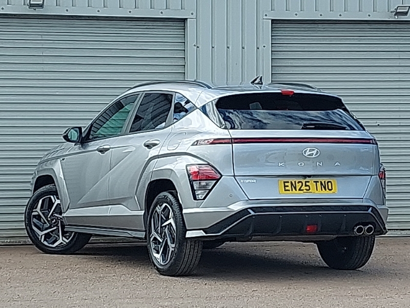 Hyundai Kona 1.6T 138 N Line EN25TNO Silver #2