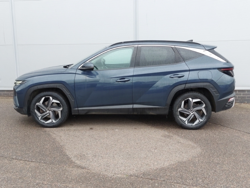 Hyundai Tucson 1.6 Tgdi Hybrid 230 Premium 2Wd KV71XWW Blue #4