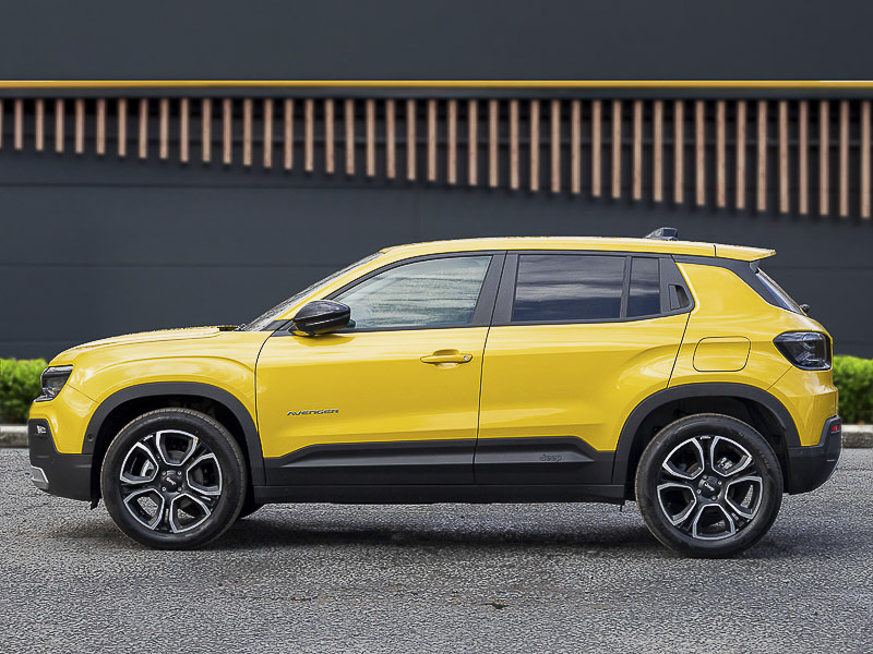 Jeep Avenger 1.2 E-hybrid Summit Dct Yellow #4