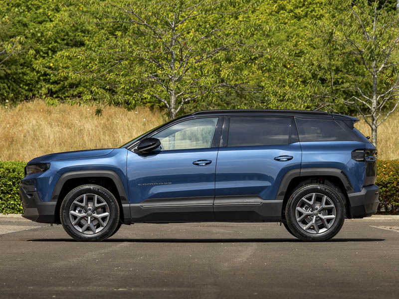 Jeep Compass 1.2 E-hybrid First Edition Dct ST26WHJ Blue #4
