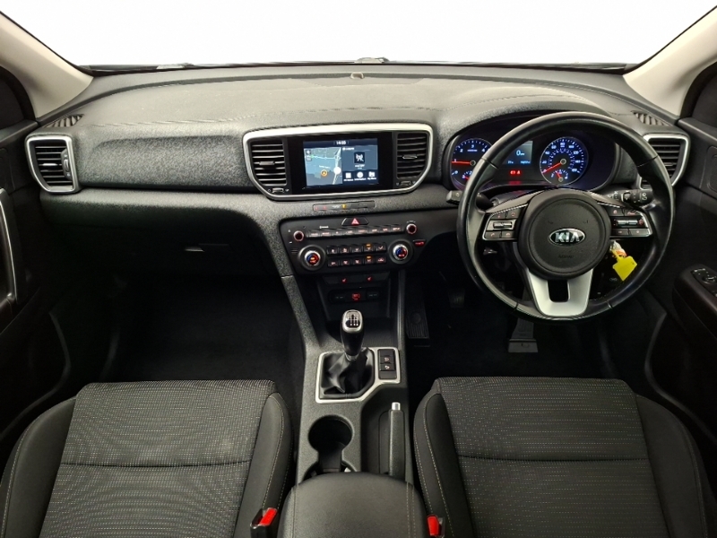 Kia Sportage 1.6 Crdi Isg 2 SH68AVO Black #3