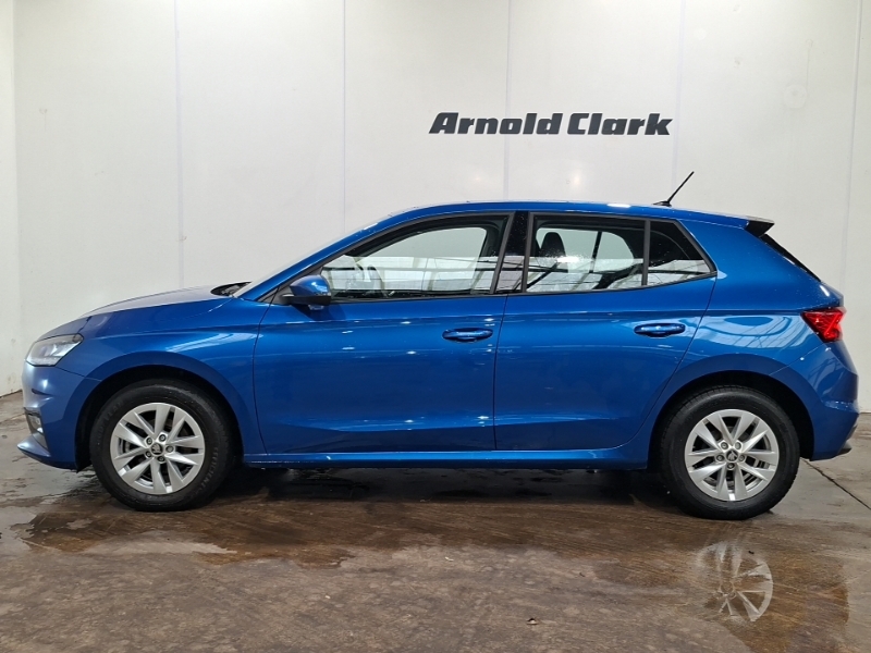 Skoda Fabia 1.0 Tsi 116 Se Edition SJ25FEH Blue #4