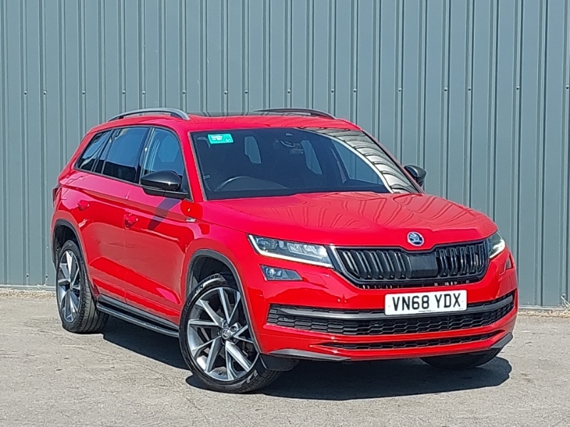 Skoda Kodiaq 2.0 Tdi 190 Sport Line 4X4 Dsg 7 Seat Red