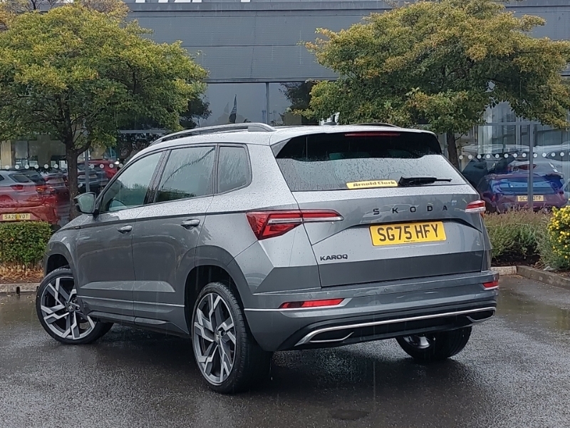 Skoda Karoq 1.5 Tsi Sportline Edition SG75HFY Grey #2