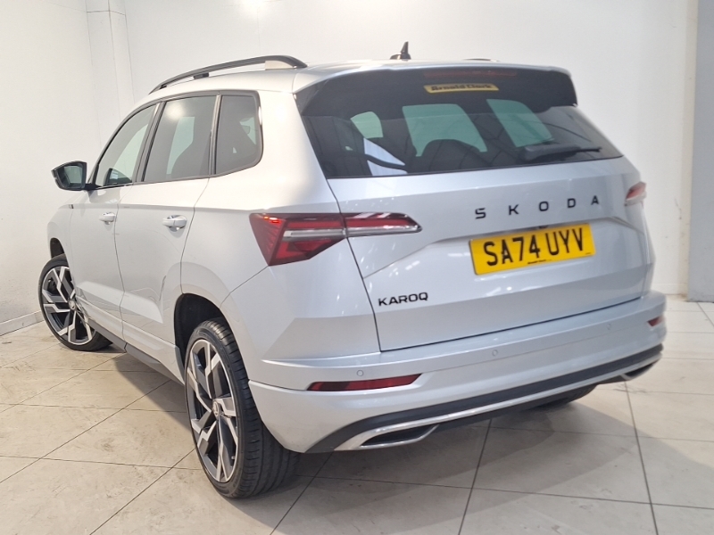 Skoda Karoq 1.5 Tsi Sportline Dsg SA74UYV Silver #2