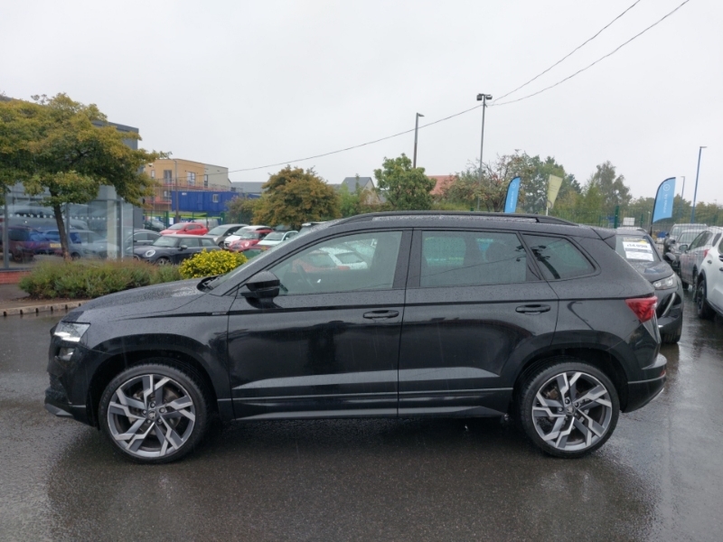 Skoda Karoq 1.5 Tsi Sportline Edition Dsg SA75XPU Black #4