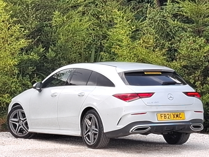 Mercedes-Benz CLA Class Cla 180 Amg Line Premium Plus Tip FB21XMC White #2
