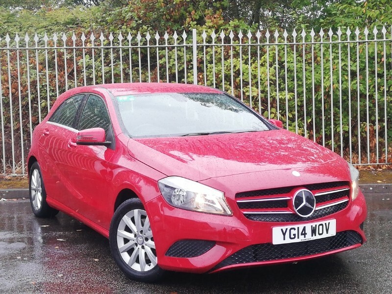 Mercedes-Benz A Class A180 Blueefficiency Se Red