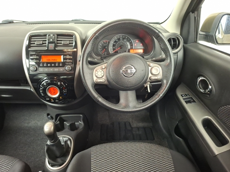 Nissan Micra Tekna White #8