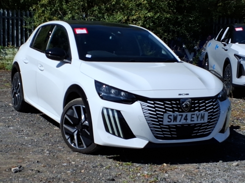 Peugeot 208 1.2 Hybrid 136 Gt E-dsc6 White
