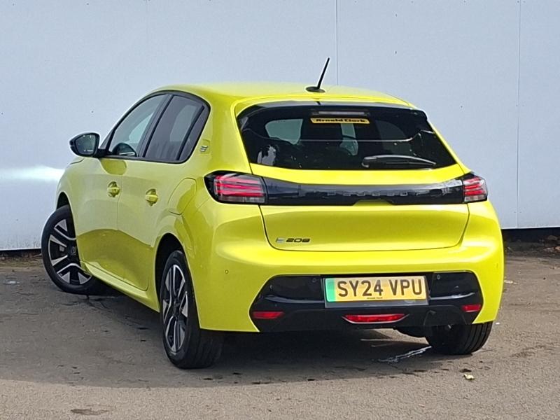 Peugeot e-208 100Kw E-style 50Kwh Yellow #2