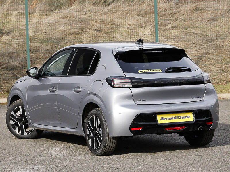 Peugeot 208 1.2 Hybrid 110 Allure E-dsc6 Silver #2