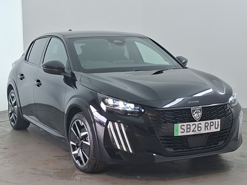 Peugeot e-208 100Kw Gt 50Kwh Black