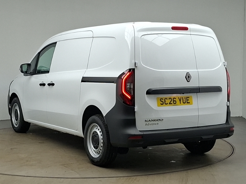 Renault Kangoo Ll21 Blue Dci 95 Advance Safety Van SC26YUE White #2