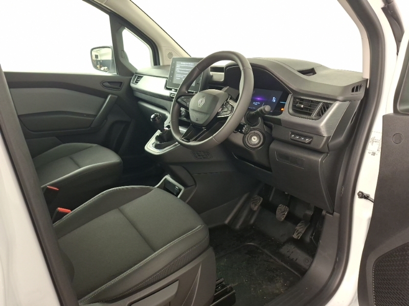 Renault Kangoo Ll21 Blue Dci 95 Advance Safety Van SC26YUE White #3
