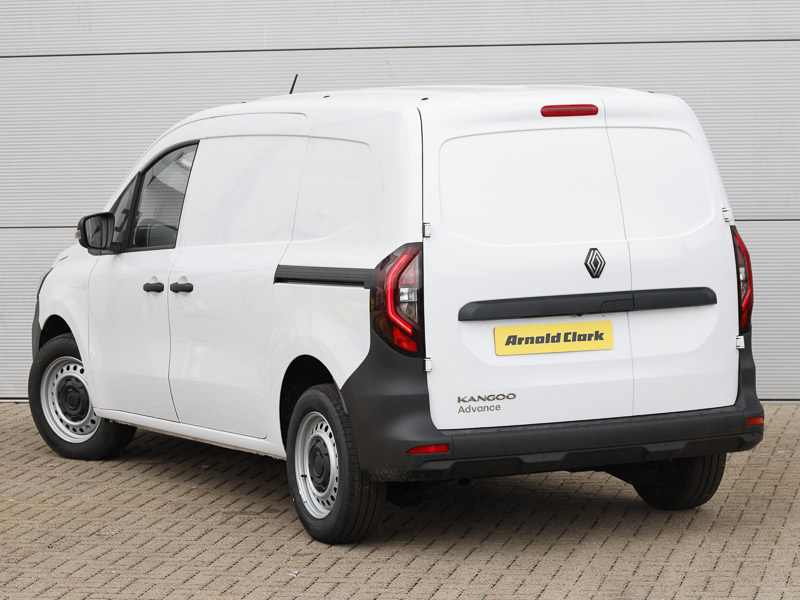 Renault Kangoo Ll21 Blue Dci 95 Advance Safety Van White #2