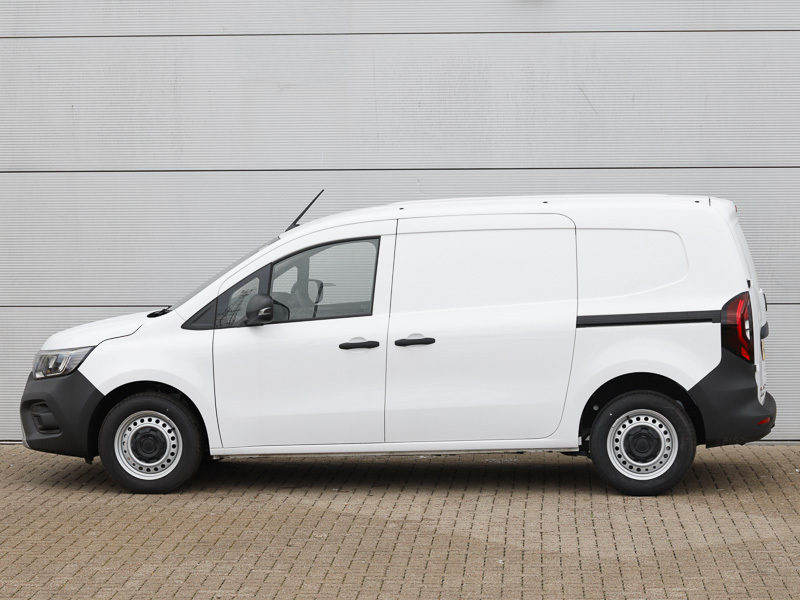 Renault Kangoo Ll21 Blue Dci 95 Advance Safety Van White #4