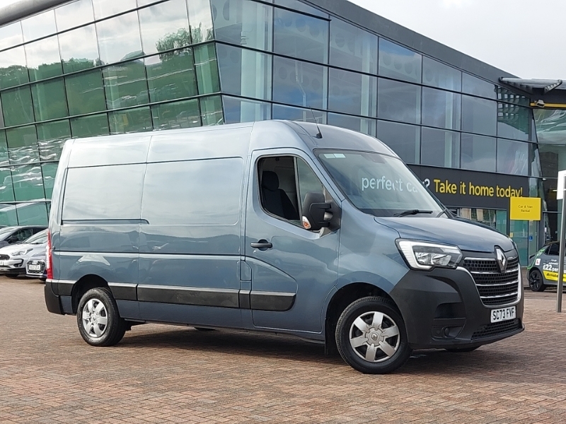 Renault Master Mm35 Blue Dci 135 Advance Medium Roof Van SC73FVF Blue #6