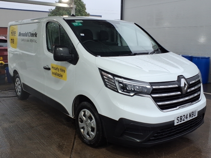 Renault Trafic Sl30 Blue Dci 130 Advance Van White