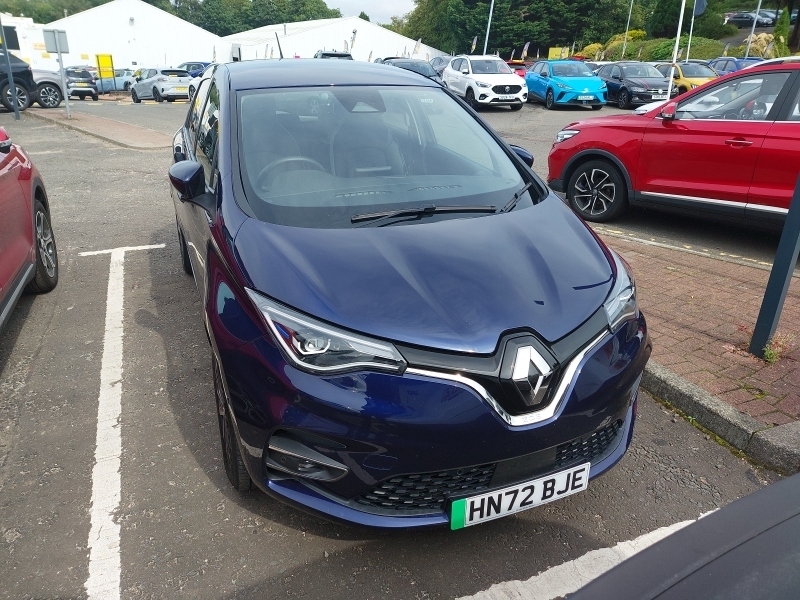 Renault Zoe 100Kw Gt Line R135 50Kwh Rapid Charge Blue