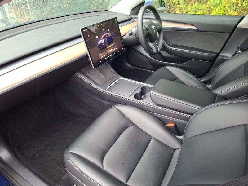 Tesla Model 3 Rwd 4dr Auto AJ72VZN Blue #5