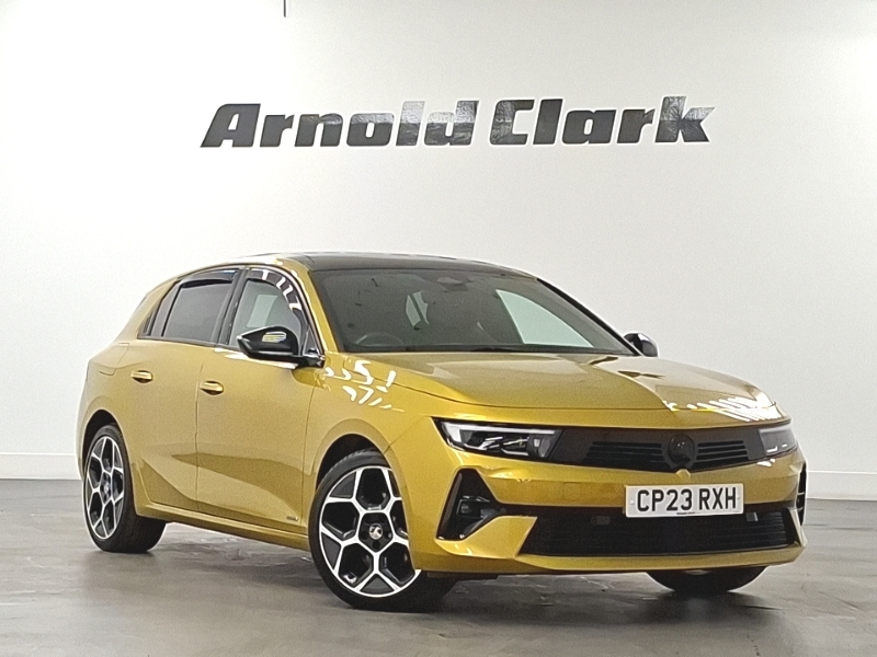 Vauxhall Astra 1.5 Turbo D Ultimate Yellow