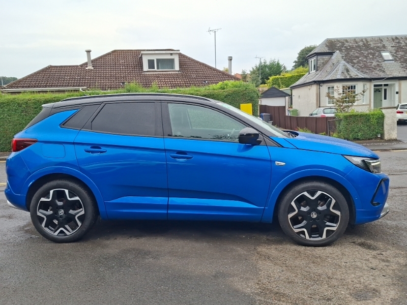 Vauxhall Grandland 1.2 Turbo Ultimate ND73SWW Blue #4