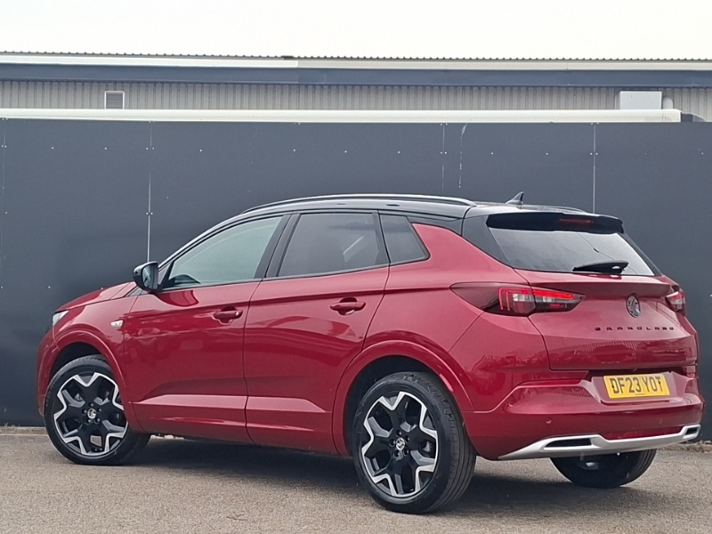 Vauxhall Grandland 1.5 Turbo D Ultimate DF23YOT Red #2