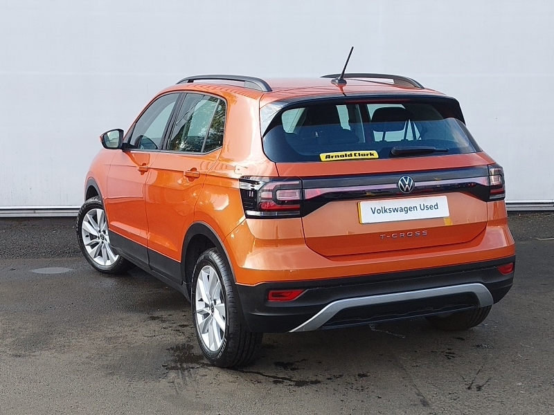 Volkswagen T-Cross 1.0 Tsi Se Orange #2