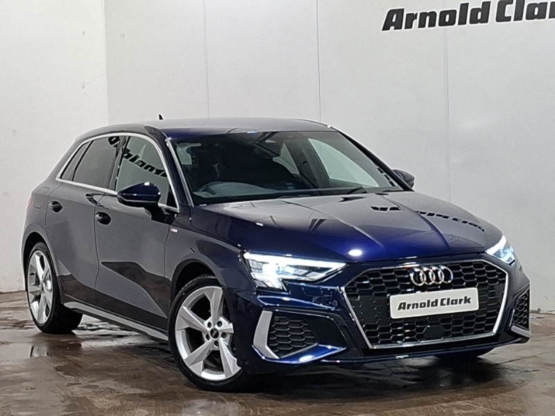 Audi A3 30 Tfsi S Line YA23MWV Blue