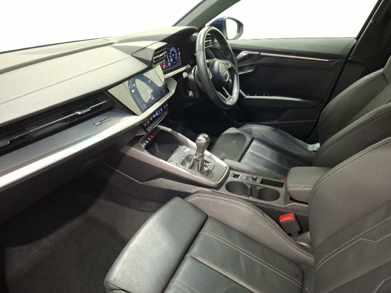 Audi A3 30 Tfsi S Line YA23MWV Blue #5