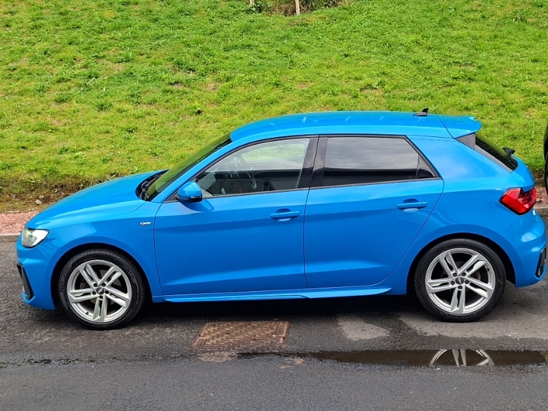 Audi A1 30 Tfsi S Line Blue #4