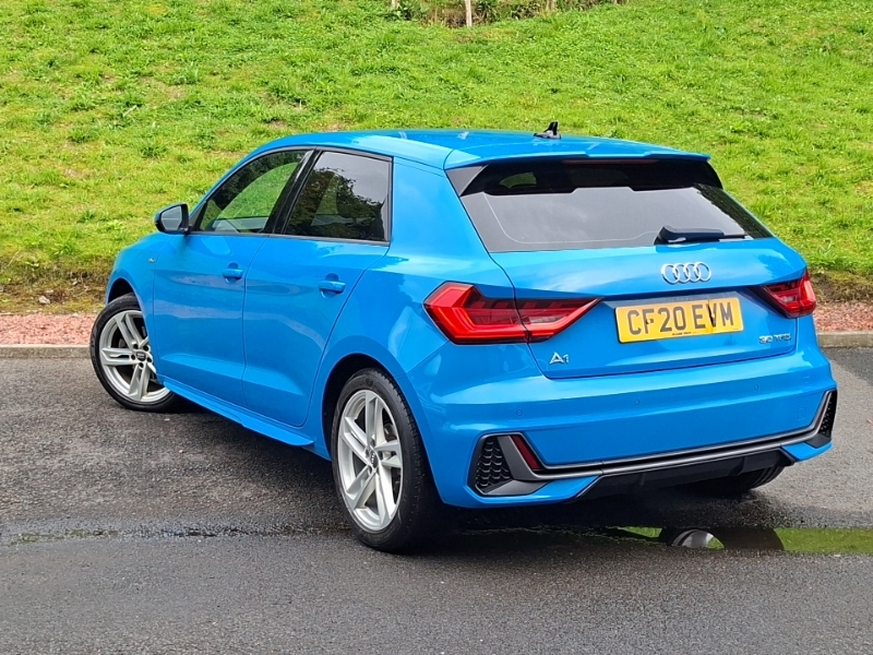 Audi A1 30 Tfsi S Line Blue #2