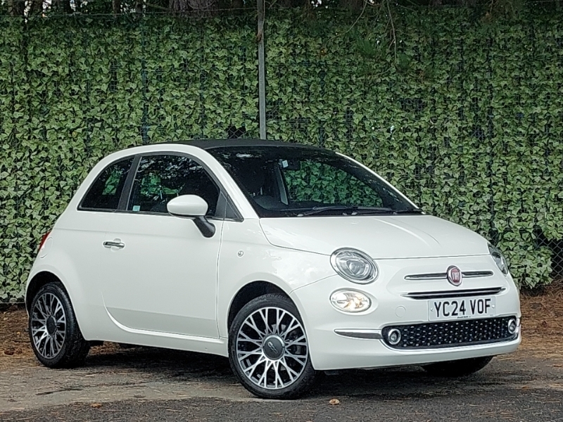 Fiat 500C 1.0 Mild Hybrid White