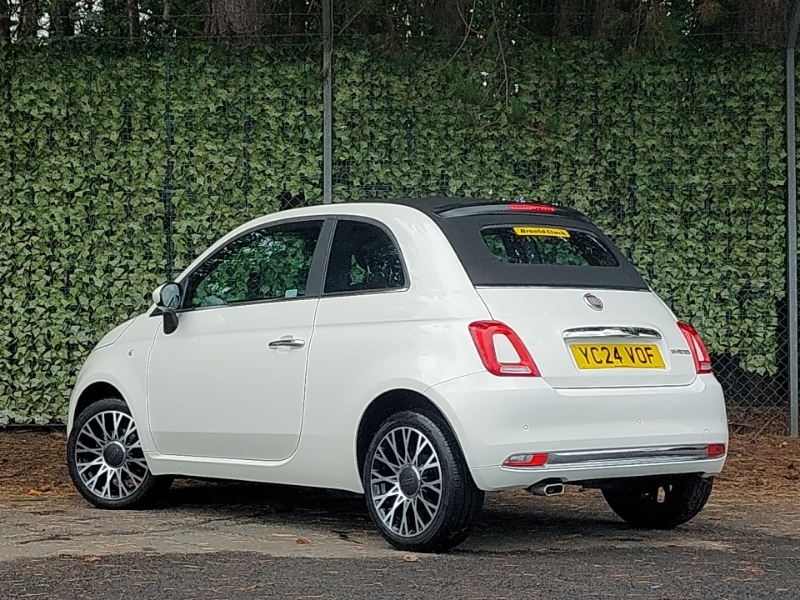 Fiat 500C 1.0 Mild Hybrid White #2
