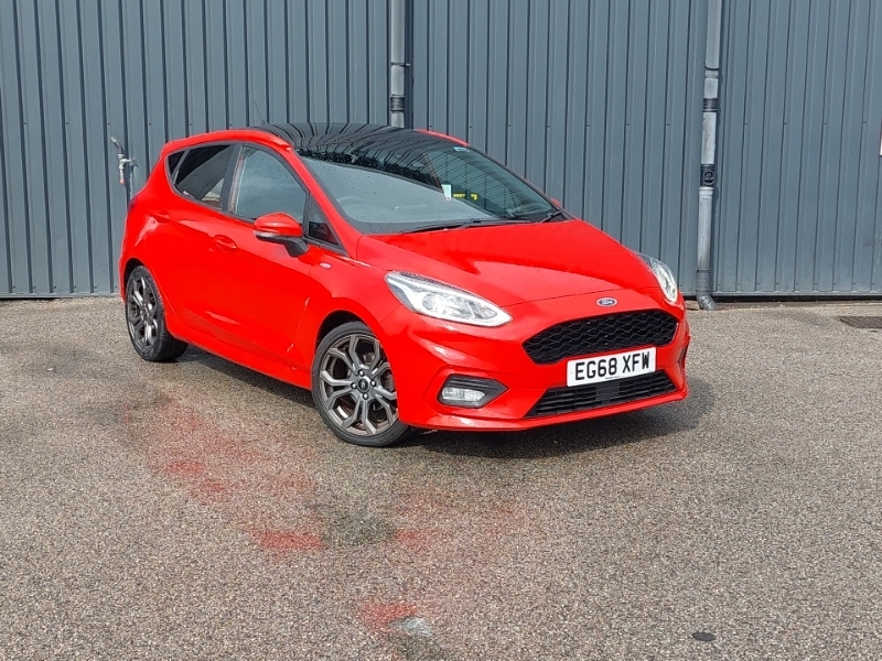 Ford Fiesta 1.0 Ecoboost St-line X EG68XFW Red