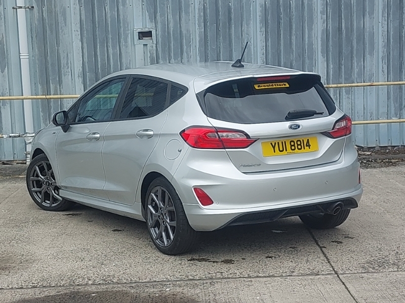 Ford Fiesta 1.0 Ecoboost St-line YUI8814 Silver #2