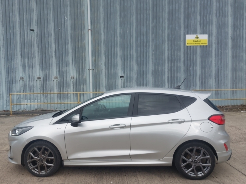 Ford Fiesta 1.0 Ecoboost St-line YUI8814 Silver #4